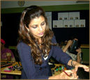 Suneeta conducting a Make-up session for Suzlon Energy staff