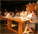 Suneeta on the panel of judges for a Cocktail competition at the Marriott, Pune.